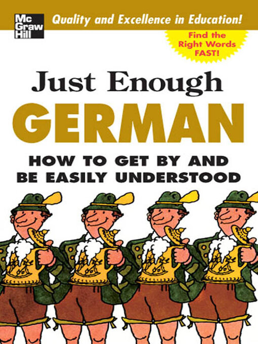 Title details for Just Enough German by D. L. Ellis - Available